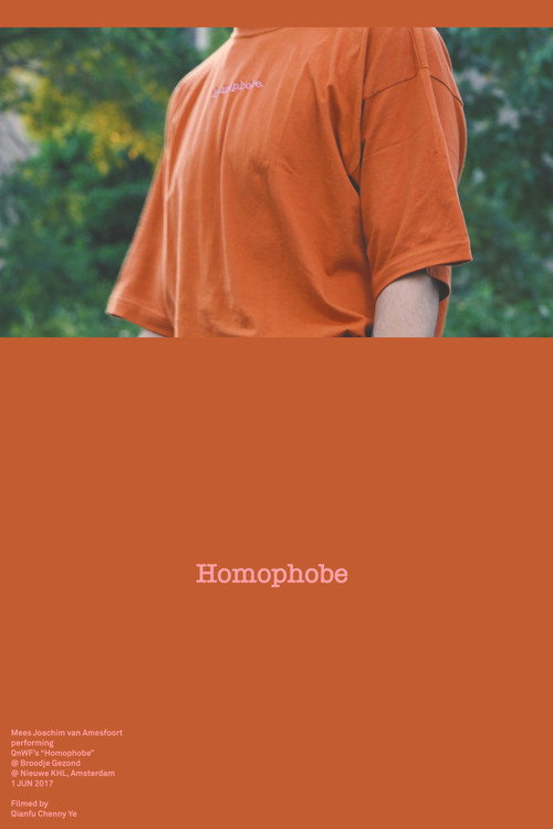 Movie poster for Homophobe (2018)