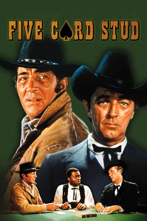 Movie poster for 5 Card Stud (1968)