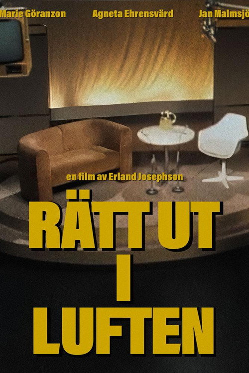 Movie poster for Rätt ut i luften (1978)