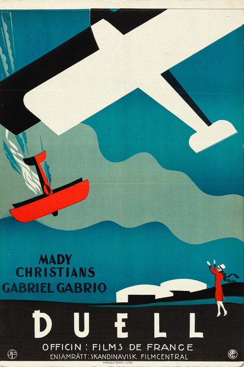Movie poster for The Duel (1928)