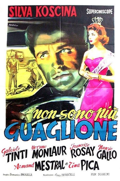 Movie poster for Non sono più guaglione (1957)
