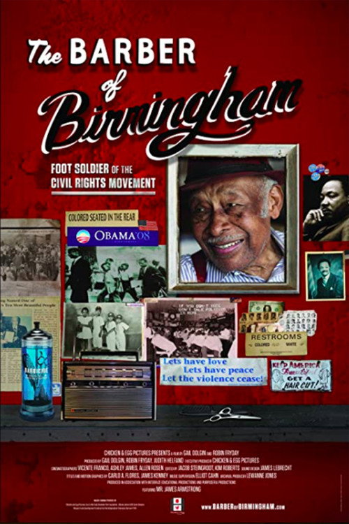 Movie poster for The Barber of Birmingham: Foot Soldier of the Civil Rights Movement (2011)