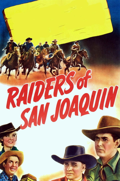 Movie poster for Raiders of San Joaquin (1943)