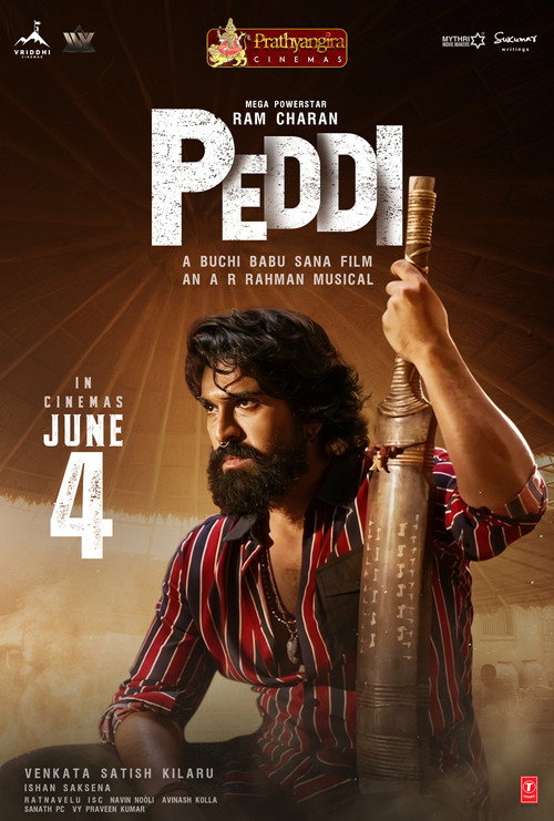Movie poster for Peddi (2026)