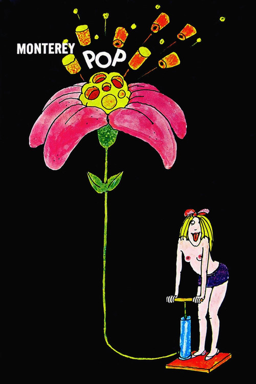 Movie poster for Monterey Pop (1968)