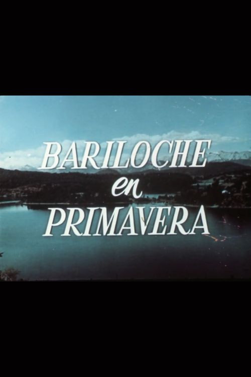 Movie poster for Bariloche en primavera (1954)