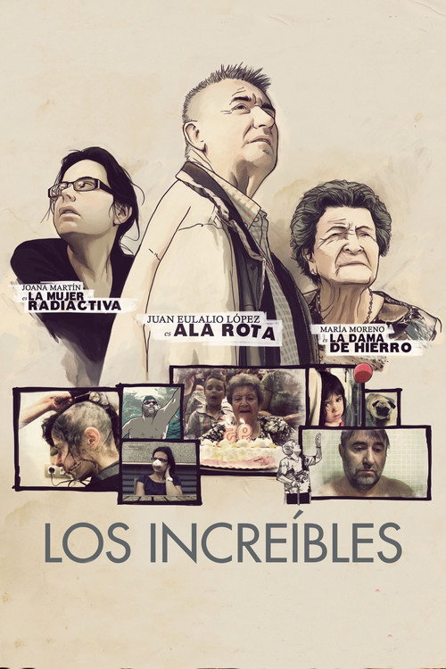 Movie poster for Los increíbles (2012)