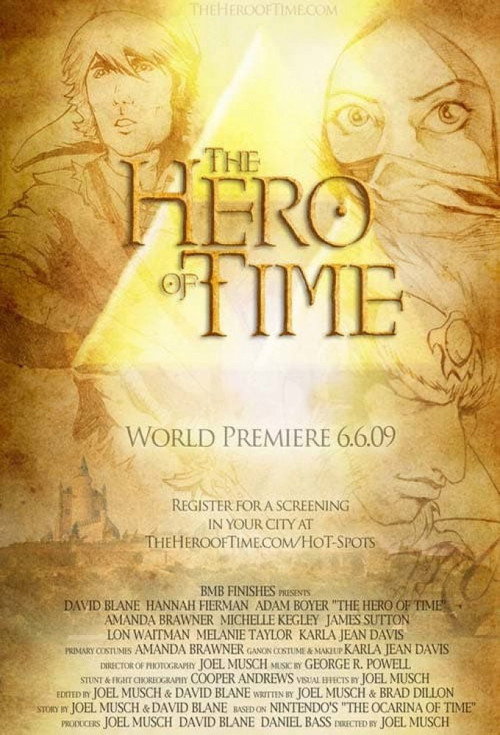 Movie poster for The Legend of Zelda: The Hero of Time (2009)