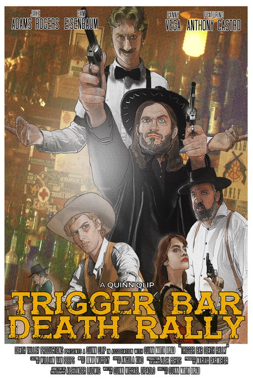Movie poster for Trigger Bar Death Rally (2024)