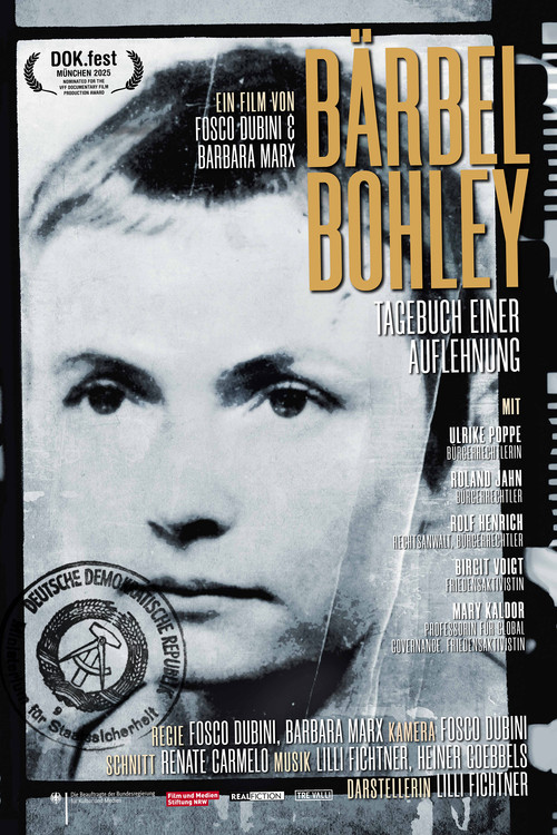 Movie poster for Bärbel Bohley - Tagebuch einer Auflehnung (2026)