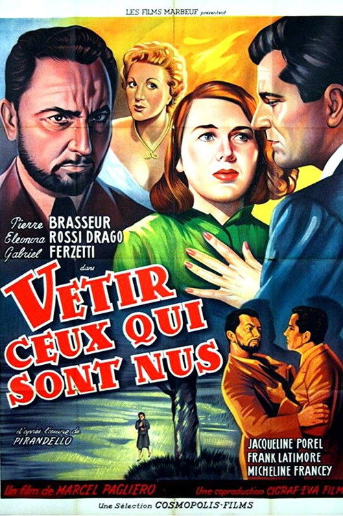 Movie poster for Clothing the Naked (1954)
