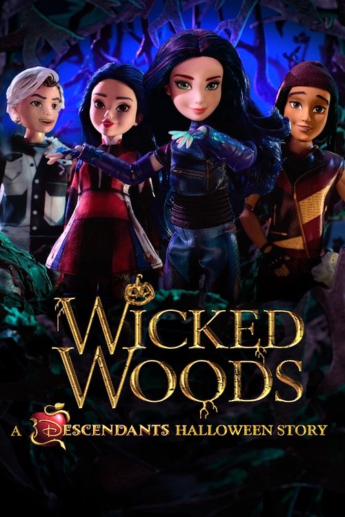 Movie poster for Wicked Woods: A Descendants Halloween Story (2019)