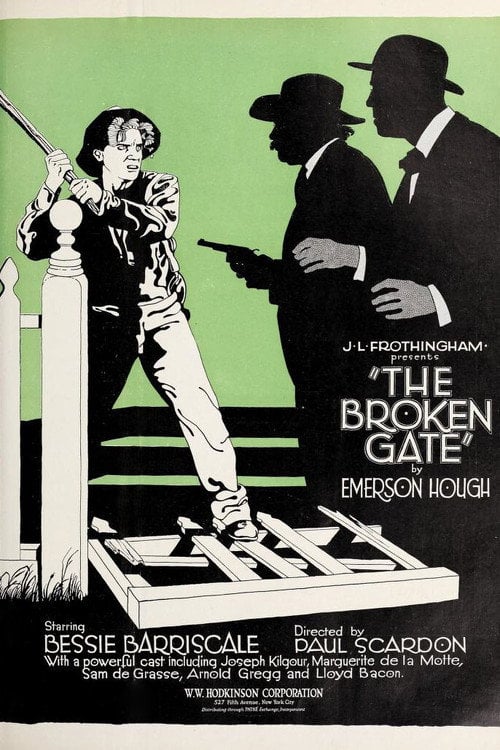 Movie poster for The Broken Gate (1920)