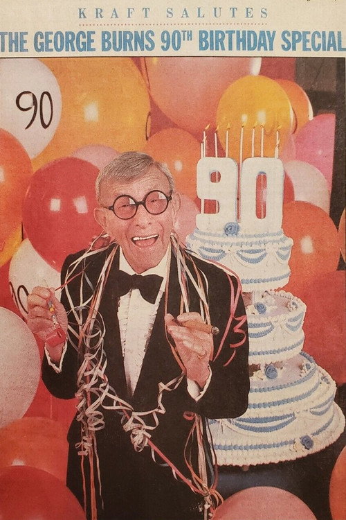 Movie poster for Kraft Salutes the George Burns 90th Birthday Special (1986)