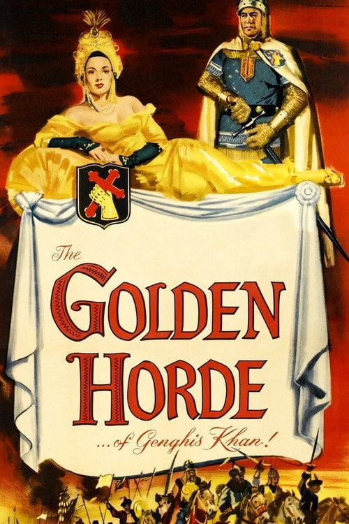 Movie poster for The Golden Horde (1951)