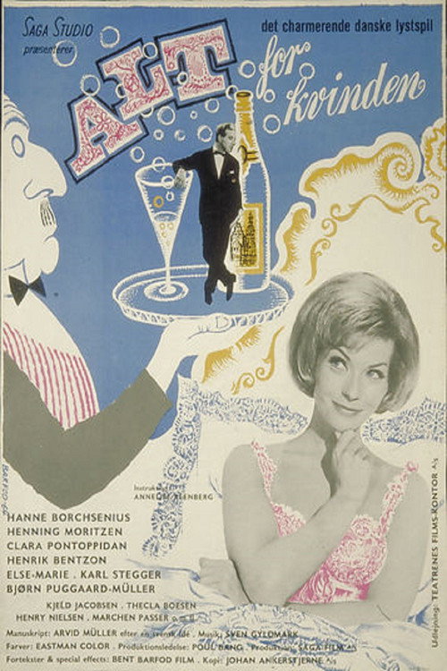 Movie poster for Alt for kvinden (1964)