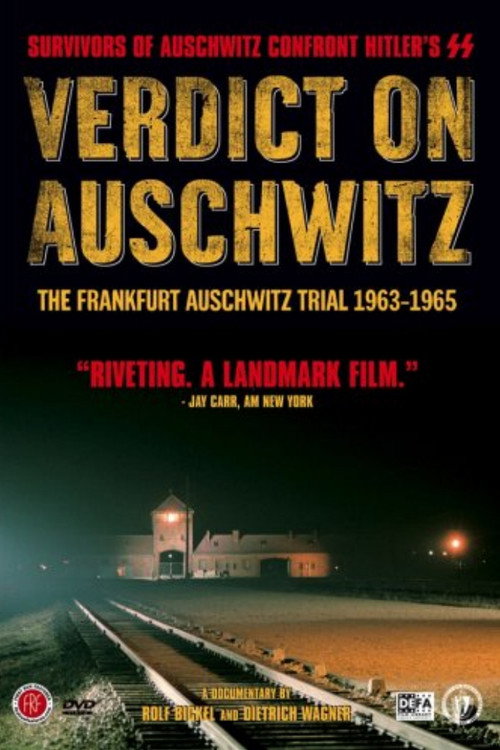 Movie poster for Verdict on Auschwitz (1993)