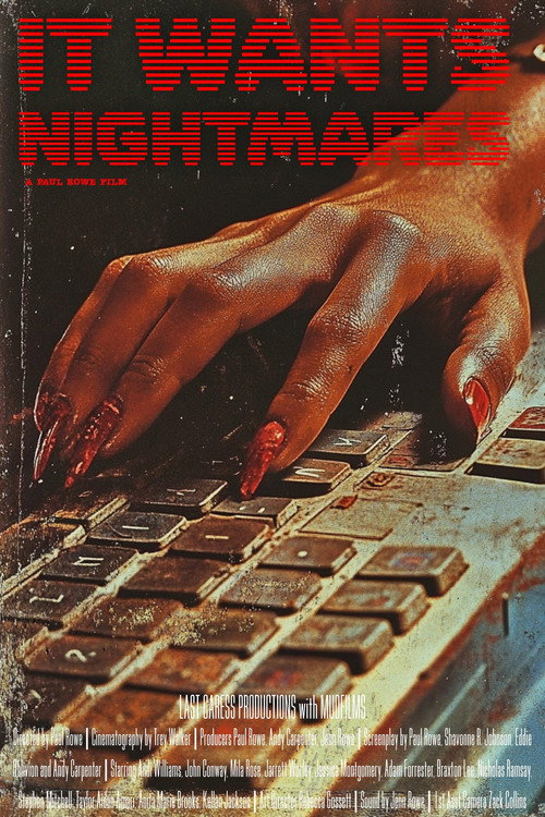 Movie poster for It Wants Nightmares