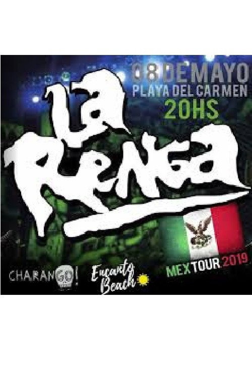 Movie poster for La Renga en vivo en Playa del Carmen (2019)