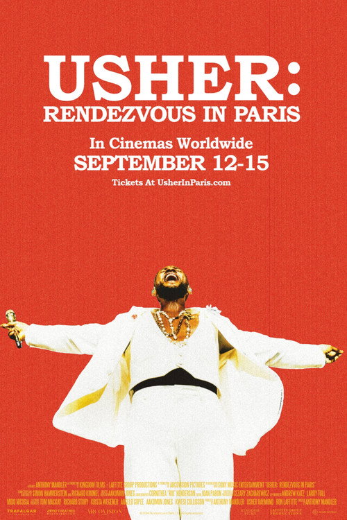 Movie poster for USHER: Rendezvous in Paris (2024)