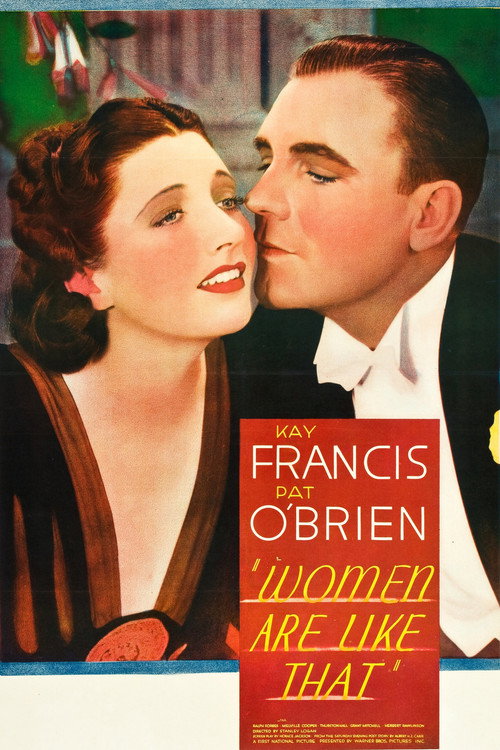 Movie poster for Women Are Like That (1938)