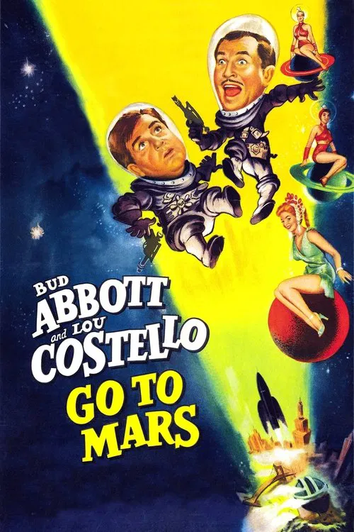 Movie poster for Abbott and Costello Go to Mars (1953)