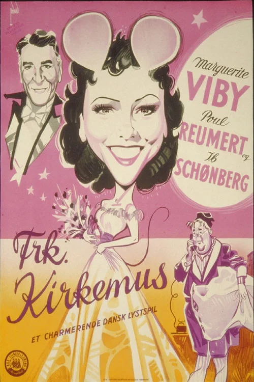 Movie poster for Frk. Kirkemus (1941)
