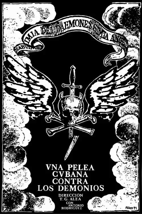 Movie poster for A Cuban Fight Against Demons (1972)
