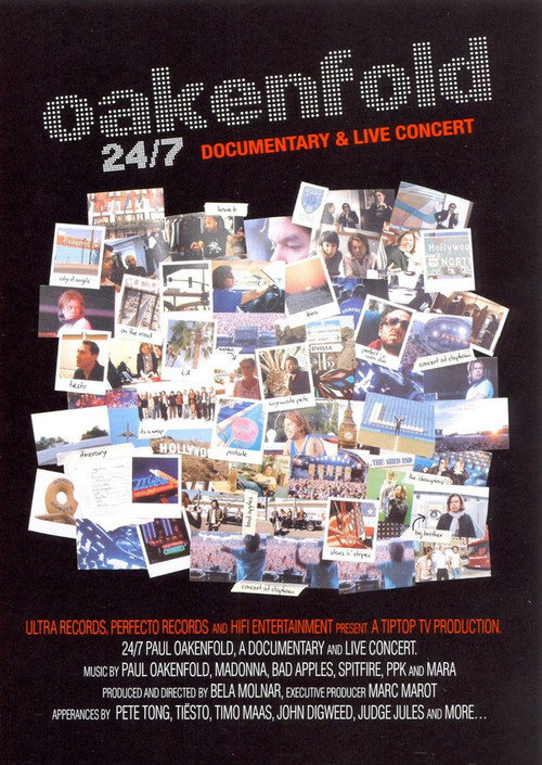 Movie poster for Oakenfold 24/7