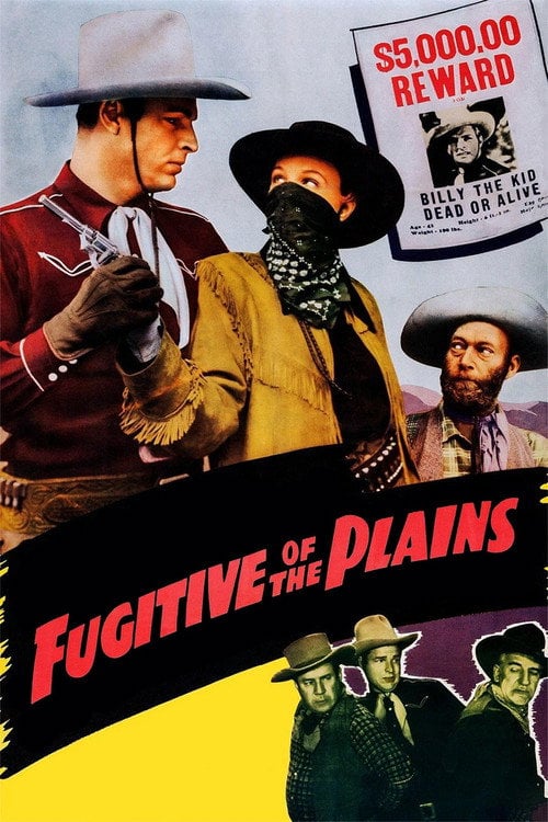 Movie poster for Fugitive of the Plains (1943)