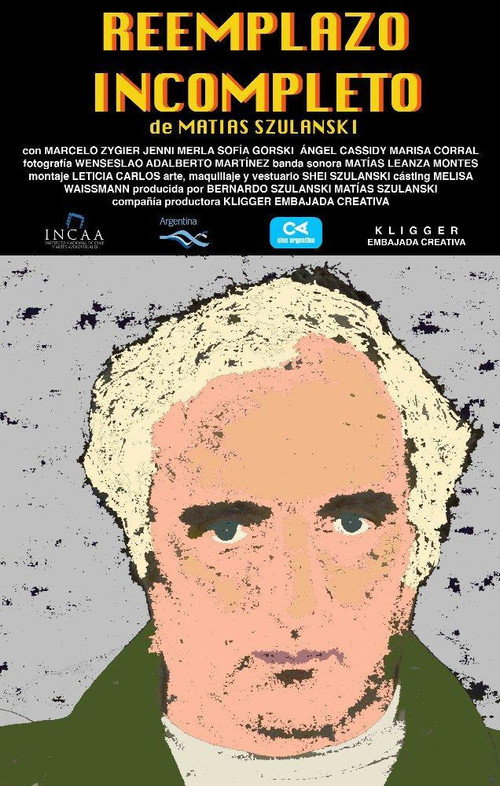 Movie poster for Reemplazo incompleto (2016)