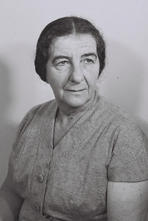 Photo of Golda Meir, Acting