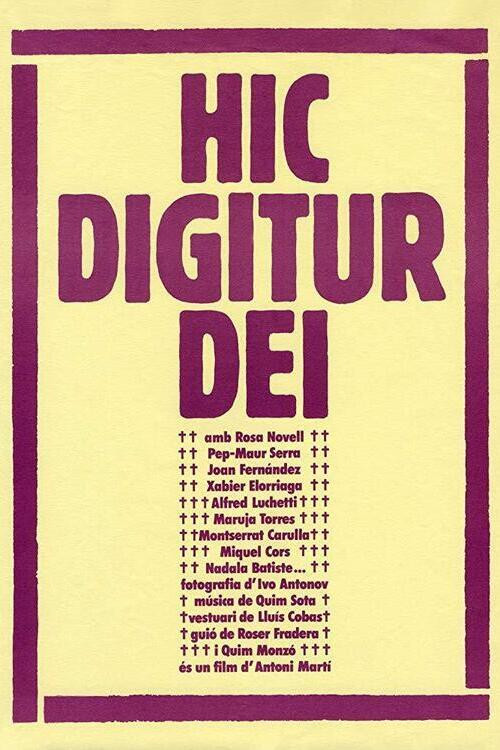 Movie poster for Hic Digitur Dei (1976)