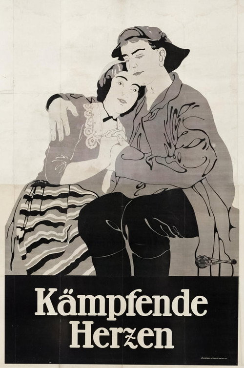 Movie poster for Kämpfende Herzen (1912)