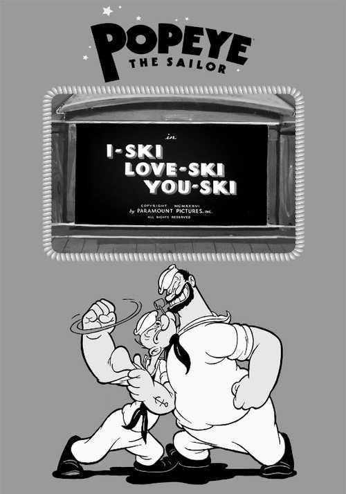 Movie poster for I-Ski Love-Ski You-Ski (1936)