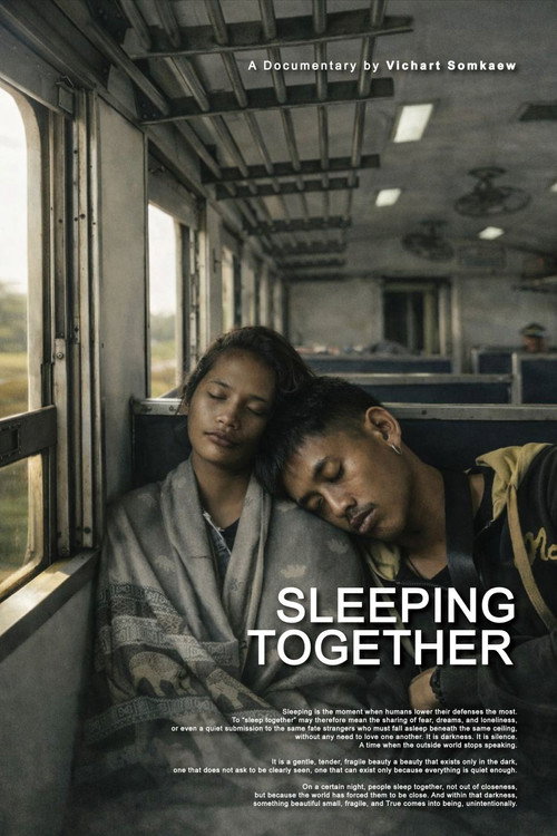 Movie poster for sleeping together (2026)