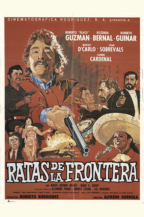 Movie poster for Ratas de la frontera (1987)
