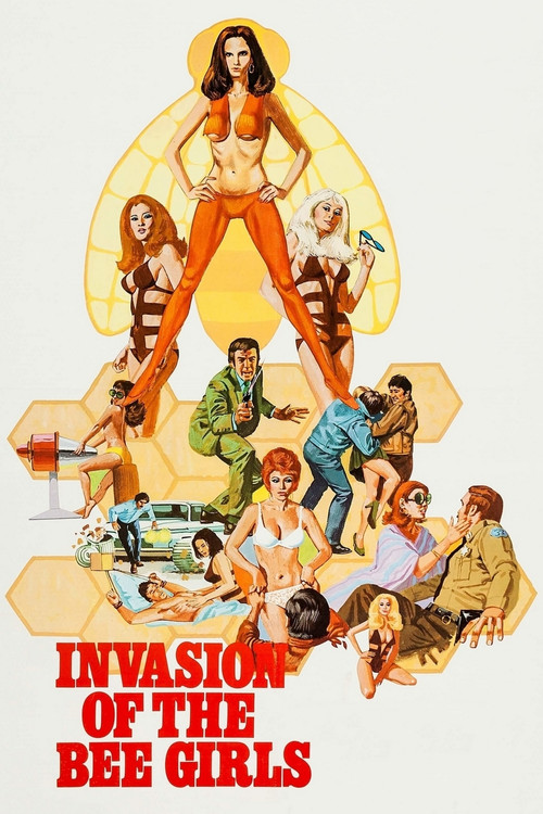 Movie poster for Invasion of the Bee Girls (1973)