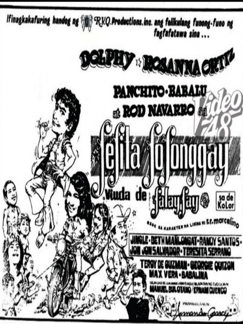 Movie poster for Fefita Fofonggay viuda de Falayfay (1973)