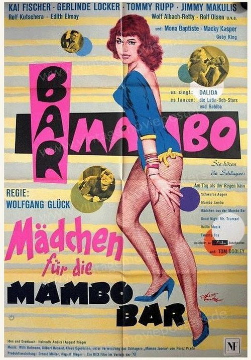 Movie poster for Mädchen für die Mambobar (1959)
