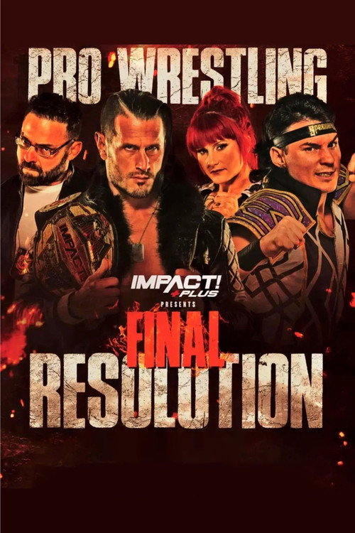 Movie poster for IMPACT Wrestling: Final Resolution 2023 (2023)
