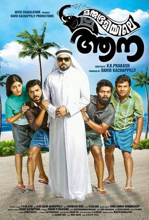 Movie poster for Marubhoomiyile Aana (2016)