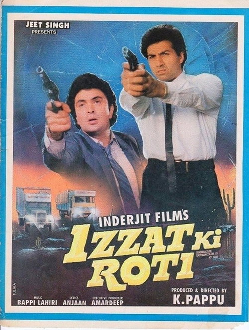 Movie poster for Izzat Ki Roti (1993)