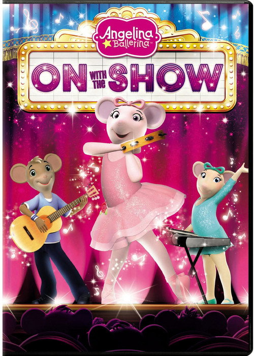 Movie poster for Angelina Ballerina : On With the Show (2014)