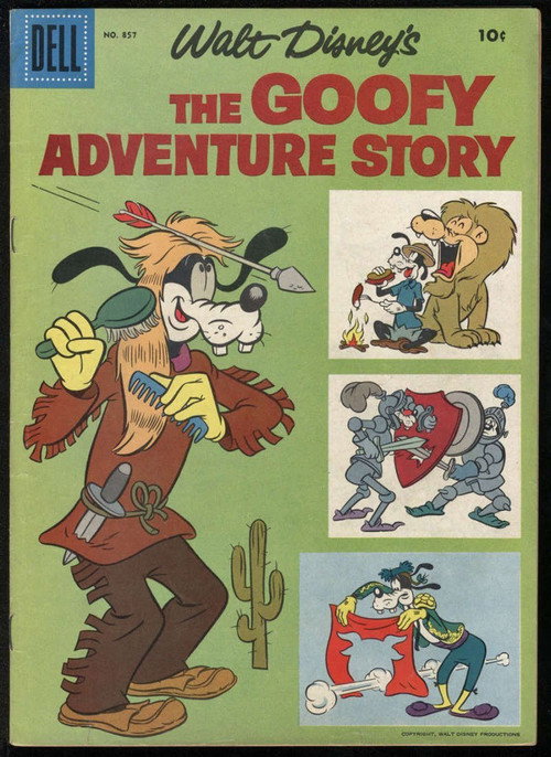 Movie poster for The Goofy Adventure Story (1957)