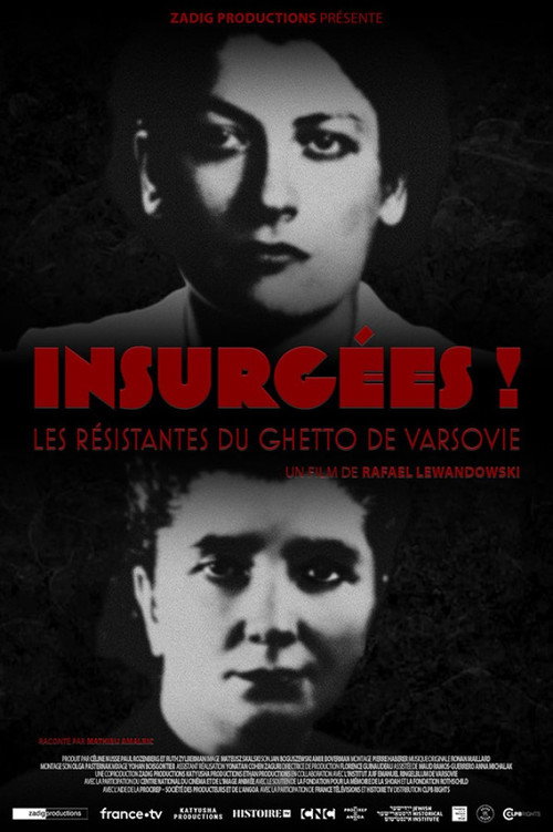 Movie poster for Insurgées ! Les résistantes du ghetto de Varsovie (2023)
