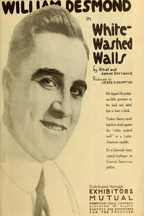 Movie poster for Whitewashed Walls (1919)