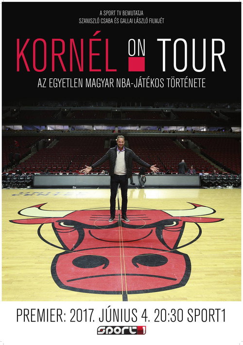 Movie poster for Kornél on Tour (2017)