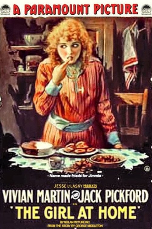 Movie poster for The Girl at Home (1917)