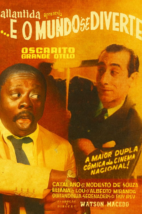 Movie poster for ... E O Mundo Se Diverte (1949)